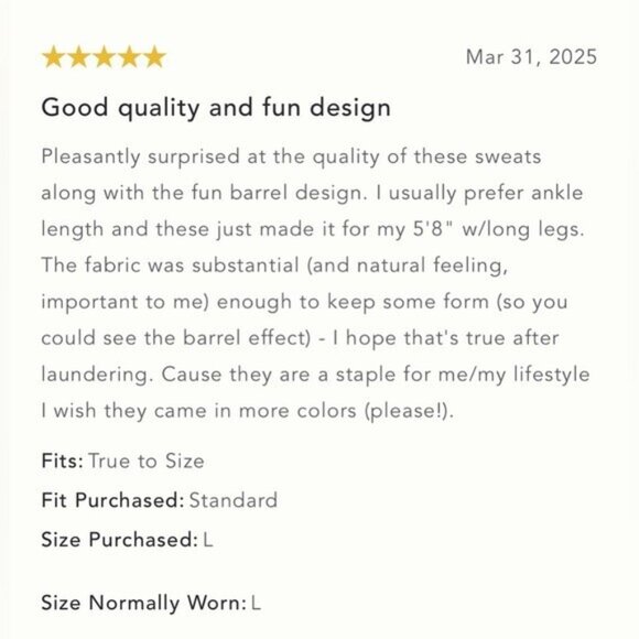 NWT Size XXS - Daily Practice by Anthropologie Barrel Sweatpants - Picture 13 of 16